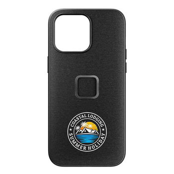 Peak Design Mobile Everyday Fabric Case iPhone 15 Pro Max Charcoal
