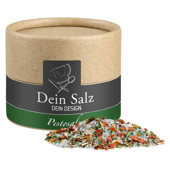 Pestosalz, ca. 40g, Biologisch abbaubare Eco Pappdose Mini