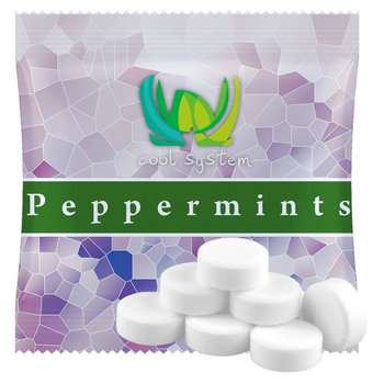 Pfefferminz Drops, ca. 5g, Mini-Tüte