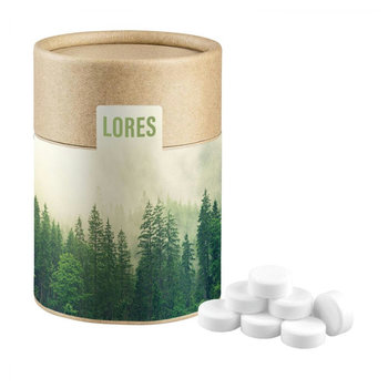 Pfefferminz Drops, ca. 80g, Biologisch abbaubare Eco Pappdose Midi