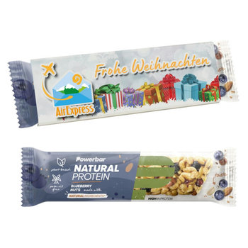PowerBar im Werbeschuber- Natural Protein