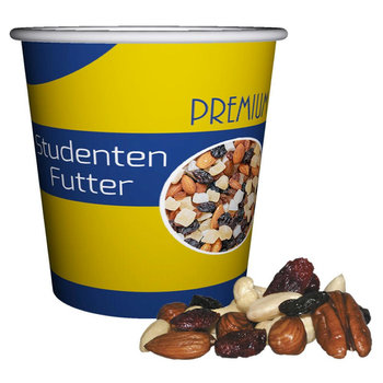 Premium Studentenfutter, ca. 40g, Snackbecher Mini