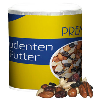 Premium Studentenfutter, ca. 50g, Pappdose Mini