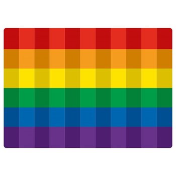  Regenbogen Klatschfächer Pride