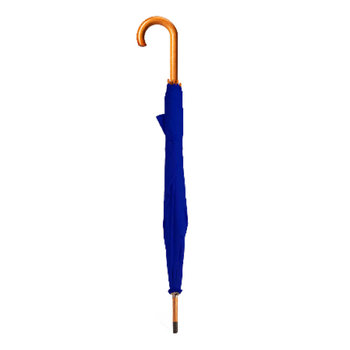 Regenschirm mit Stiel und Griff aus gebogenem Holz Polyester P-190T