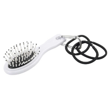 Reisebürste mit Haargummis COIFFEUR