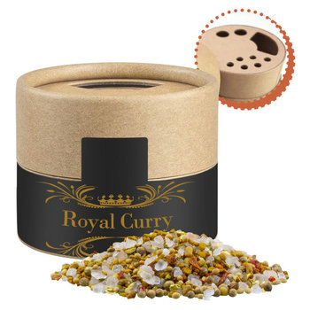 Royal Curry, ca. 50g, Biologisch abbaubarer Eco Pappstreuer Mini