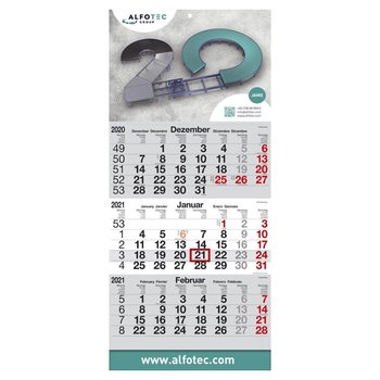 SPEDITIONSKALENDER 29 X 66 cm