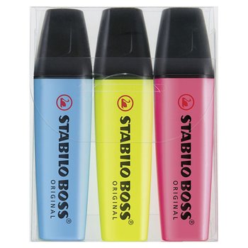 STABILO BOSS ORIGINAL 3er-Set Leuchtmarkierer