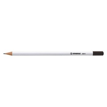 STABILO Grafitstift weiß mit Tauchkappe