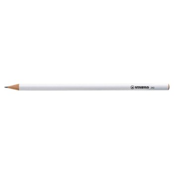 STABILO Grafitstift weiß