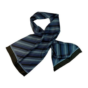 Schal, Reine Seide Twill