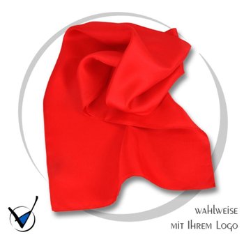 Schal, Seide Kollektion UNI R1- Rot