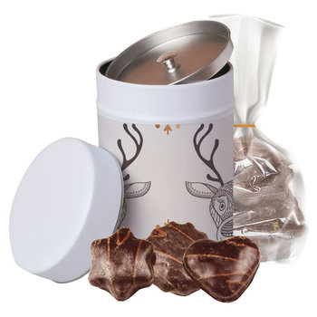 Schoko-LebkuchenMix, ca. 100g, Beutel in Metalldose Maxi