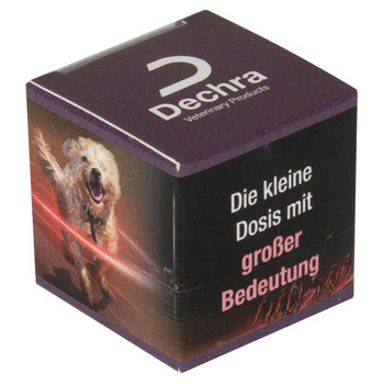 Schoko-Linsen in pink im Süßen Würfel