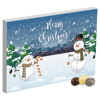 Schokolierte Kokoswürfel-Mix, ca. 80g, Adventskalender Mini