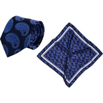 Set (Krawatte, Reine Seide + Nickituch
