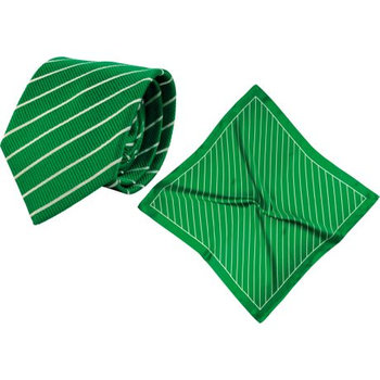 Set (Krawatte, Reine Seide + Tuch