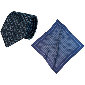 Set (Krawatte, Reine Seide + Tuch