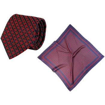 Set (Krawatte, Reine Seide + Tuch