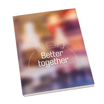 Softcover-Notizbuch A5, 50 Blatt