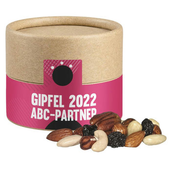 Studentenfutter, ca. 40g, Biologisch abbaubare Eco Pappdose Mini