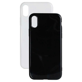 TPU Soft-Cover Sieb- oder Fotodruck Rückseite IPHONE XR