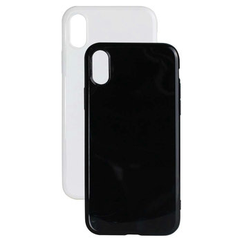 TPU Soft-Cover Sieb- oder Fotodruck Rückseite IPHONE XS max