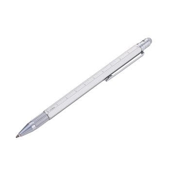 TROIKA Multitasking-Kugelschreiber CONSTRUCTION SLIM