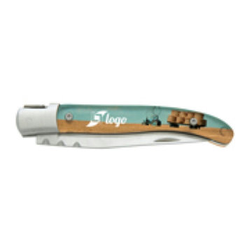 Taschenmesser \'Laguiole\', 11cm, clear, mit Etui