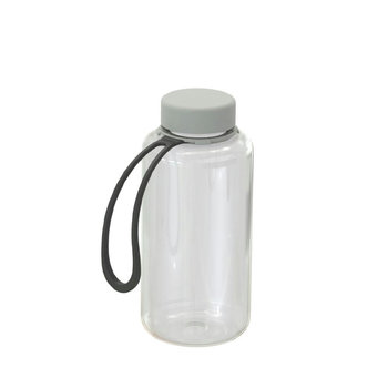 Trinkflasche "Refresh" klar-transparent inkl. Strap 0,7 l