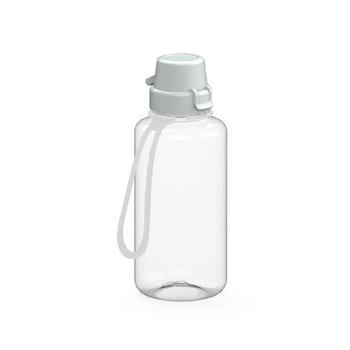 Trinkflasche "School" klar-transparent inkl. Strap 0,7 l