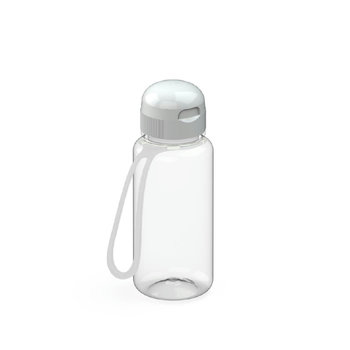 Trinkflasche "Sports" klar-transparent inkl. Strap 0,4 l