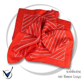 Tuch Kollektion Dessin 37A-1 - Rot/Weiß