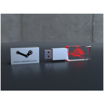USB CRYSTAL 3D (32GB) 3.0