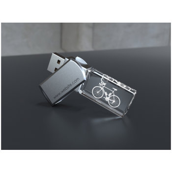 USB CRYSTAL twister (64GB) 3.0