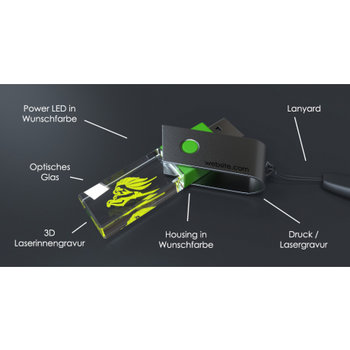 USB Crystal turn (08GB) 3.0