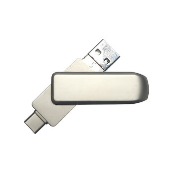 USB-Stick 4in1 OTG 02 USB 3.0 Flash Disk   8 GB Silber
