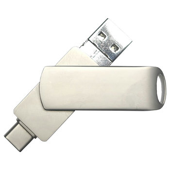 USB-Stick 4in1 OTG 04 USB 3.0 Flash Disk   8 GB Silber