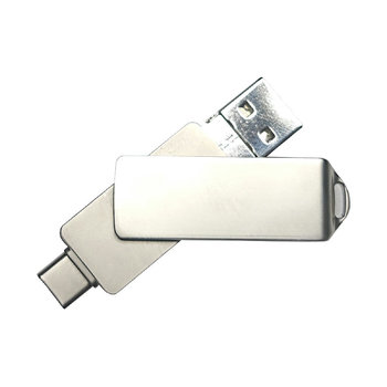 USB-Stick 4in1 OTG 05 USB 3.0 Flash Disk   8 GB Silber