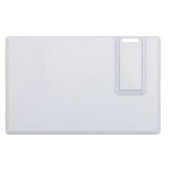 USB-Stick Credit Card 3 USB 2.0 COB   1 GB Weiß