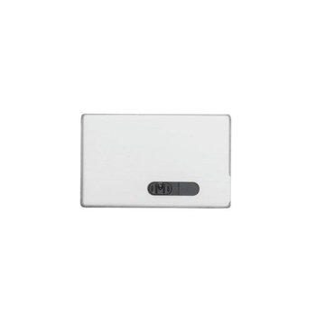 USB-Stick Credit Card Alu USB 2.0 COB   1 GB Silber