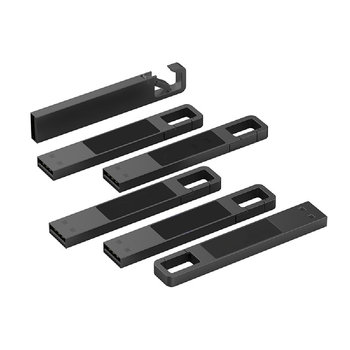 USB-Stick LED 03 USB 2.0 COB   1 GB Schwarz
