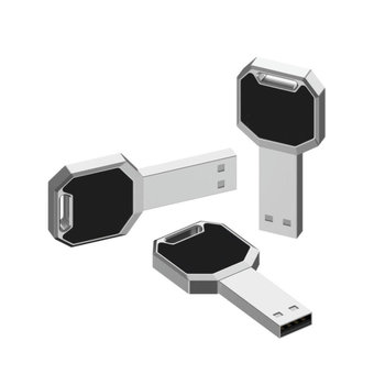 USB-Stick LED 05 USB 2.0 COB   1 GB Silber