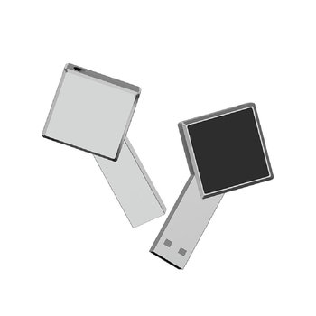 USB-Stick LED 07 USB 2.0 COB   1 GB Silber