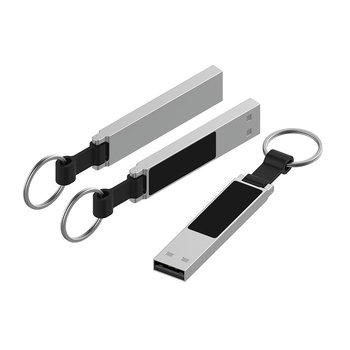 USB-Stick LED 12 USB 2.0 COB   1 GB Silber/Schwarz