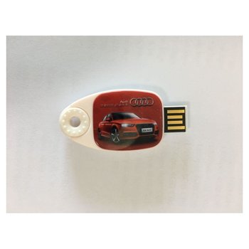 USB-Stick Mini 063 USB 2.0 COB   1 GB Weiß