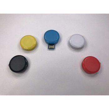 USB-Stick Mini 066 USB 2.0 COB   1 GB Blau