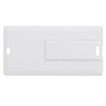 USB-Stick Mini Credit Card 6 USB 2.0 COB   1 GB Weiß