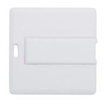 USB-Stick Mini Credit Card 8 USB 2.0 COB   1 GB Weiß
